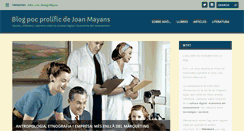 Desktop Screenshot of joanmayans.com